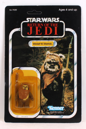 Wicket Warrick ROTJ 77 Back No Offer MOC C-8.5++
