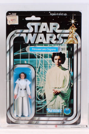 Princess Leia Organa Star Wars 12 Back MOC AFA 85