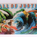 Hall of Justice Mego 8 Inch Figures Playset MIB C-7.5