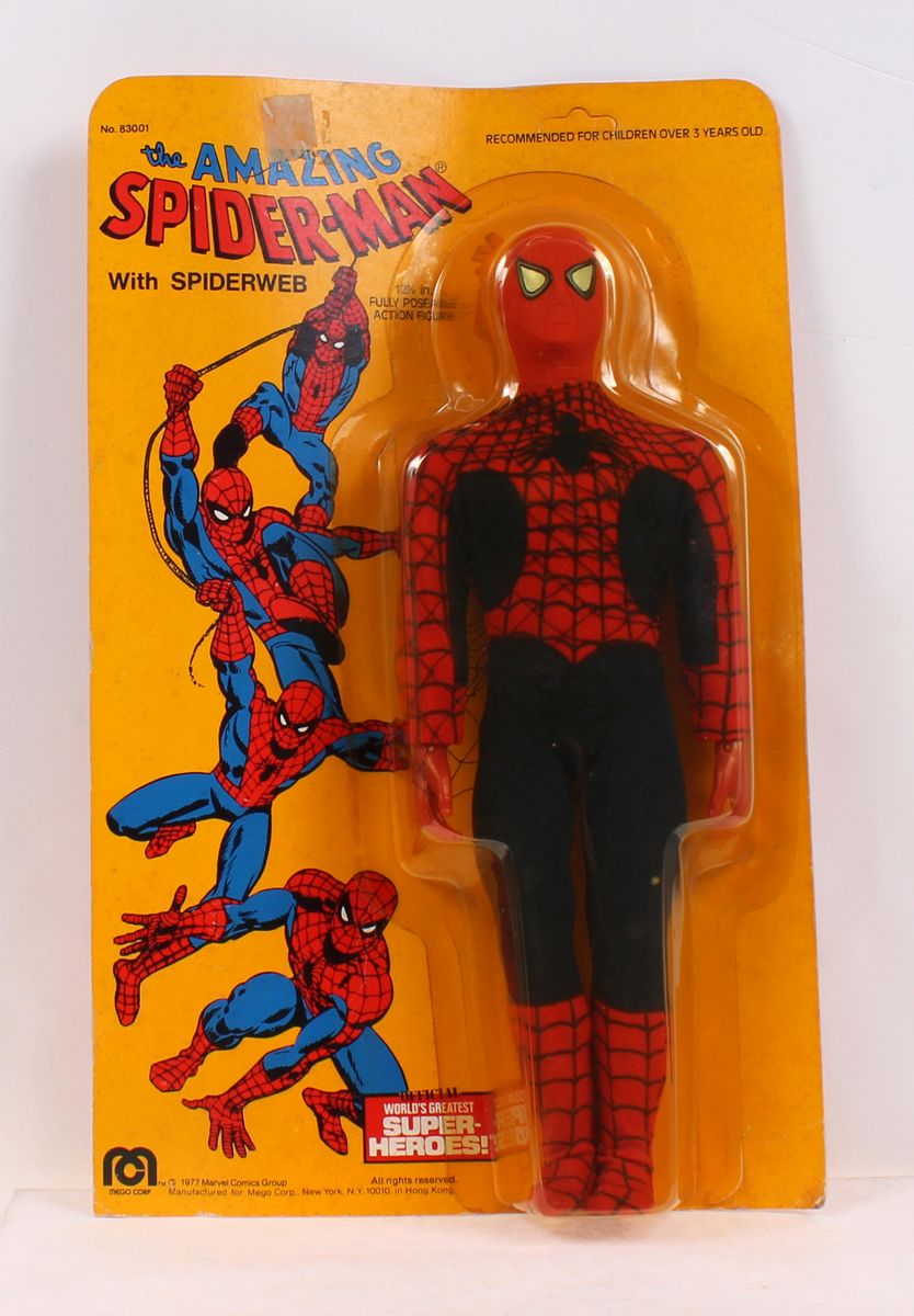 Spiderman with Spiderweb Mego 12 Inch Figures MOC C-8+