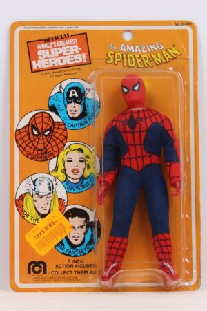 Spiderman Mego 8 Inch Figures MOC C-8+