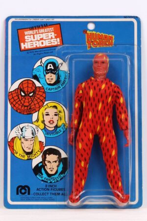 Human Torch Mego 8 Inch Figures MOC C-9+