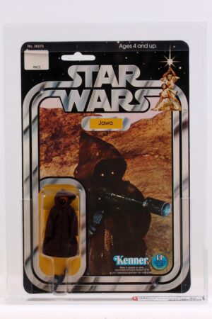 Jawa Star Wars 12 Back MOC AFA 80 C-9+
