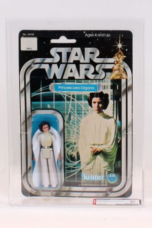Princess Leia Organa Star Wars 12 Back MOC AFA 60 C-7.5