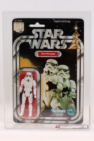 Stormtrooper Star Wars 12 Back MOC AFA 70 C-7.5+