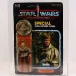 Luke Skywalker Battle Poncho POTF MOC AFA 80+Y C-9