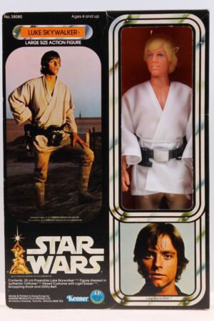 Luke Skywalker Canadian Large Size Action Figure Rarities MISB C-9+
