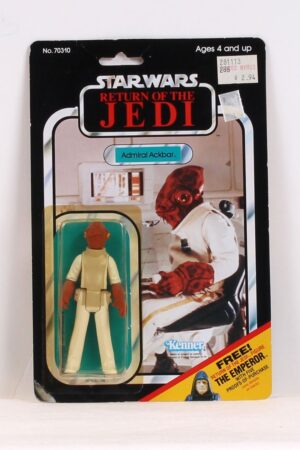 Admiral Ackbar ROTJ 65 Back Emperor Offer MOC C-8+
