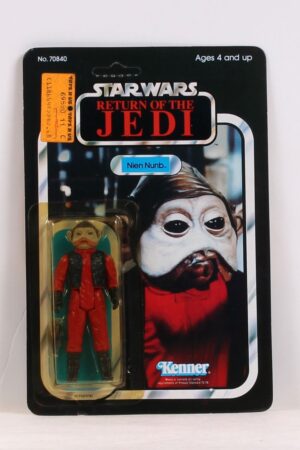 Nien Nunb ROTJ 65 Back No Offer MOC C-8.5+