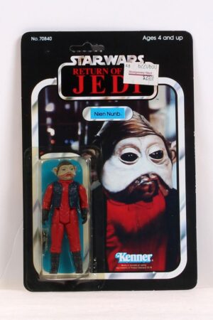 Nien Nunb ROTJ 65 Back No Offer MOC C-8.5+