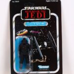 Tie Fighter Pilot ROTJ 65 Back No Offer Blacked out Ewoks MOC C-8+