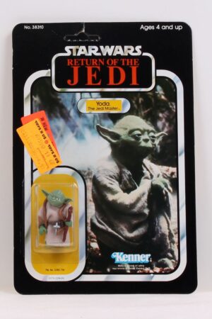 Yoda Brown Snake 2nd Photo ROTJ 77 Back No Offer MOC C-8