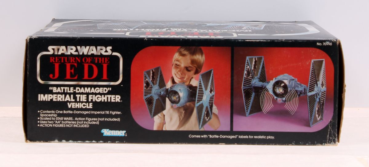 Tie Fighter Battle Damaged Vehicle MIB C-8.5