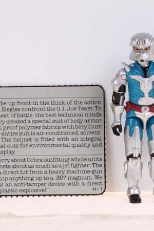 Cobra Commander Battle Armor Swivel Arm Loose C-9+ File Card