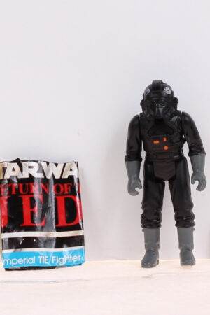 Tie Fighter Pilot Figure Loose Complete C-9+