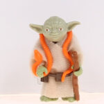 Yoda Orange Snake Figure Loose Complete C-9.5