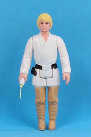 Luke Skywalker Blond Hair Figure Loose Complete C-9.5