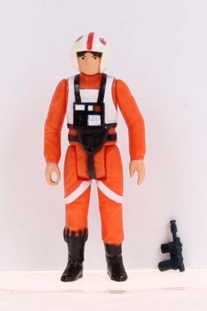 Luke X-Wing Pilot Figure Loose Complete C-9.5