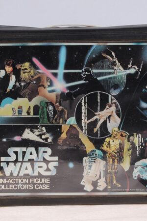 Star Wars Vinyl Carrying Case Playset Loose Complete C-8