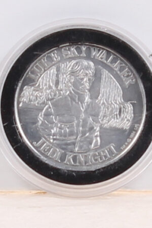 Luke Jedi Knight on Dagobah Coin