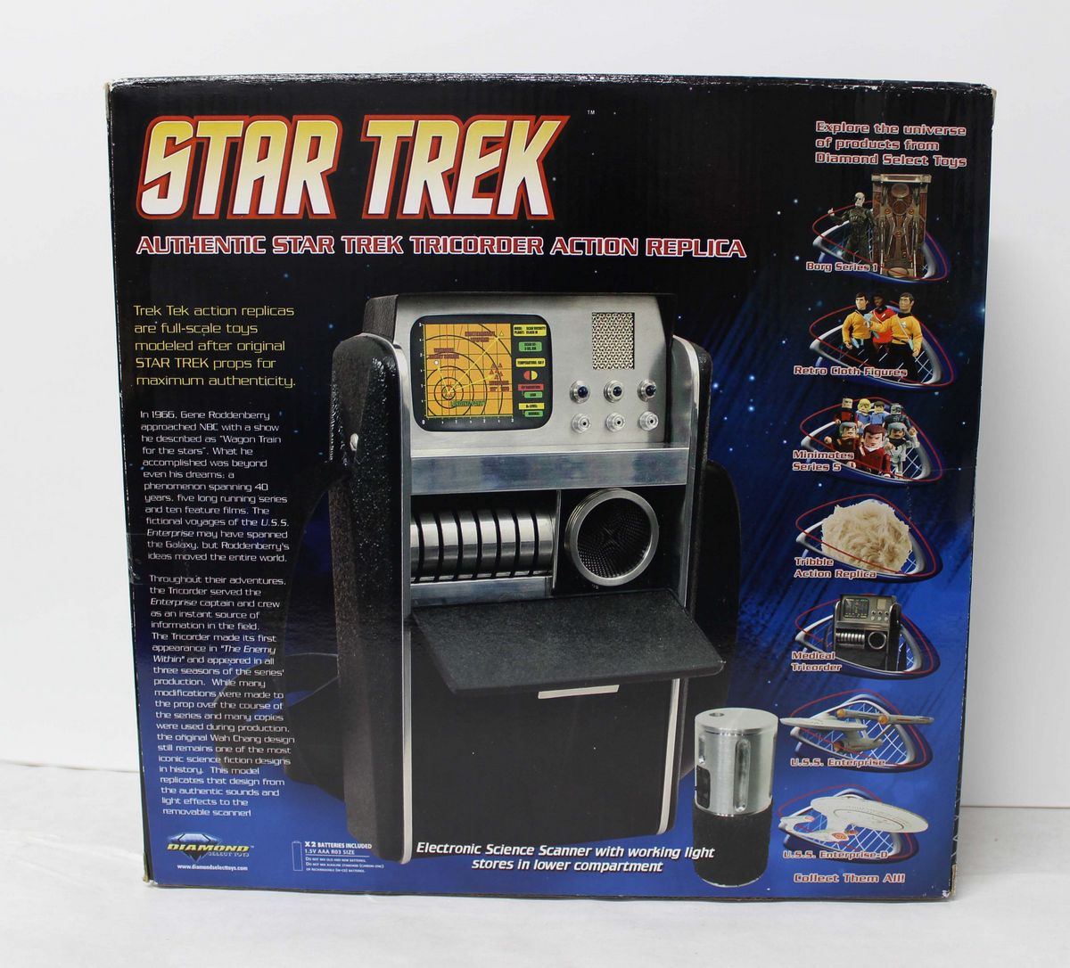 Classic Science Tricorder Star Trek Accessories MISB C-9+ - Image 2