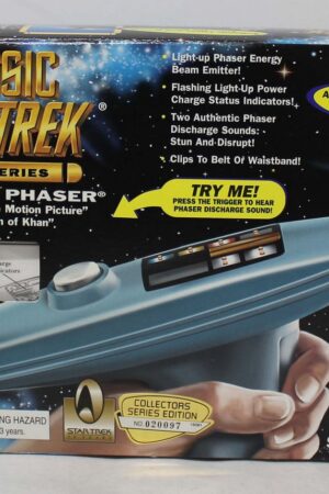 Movie V VI Starfleet Phaser Star Trek Accessories MIB C-9