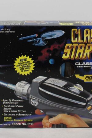 Classic Phaser Star Trek Accessories MIB C-9