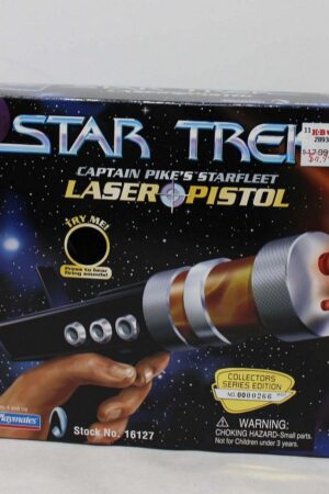 Captain Pike's Starfleet Laser Pistol Star Trek Accessories MISB C-9.5-