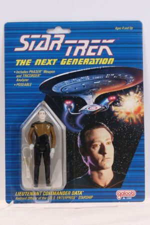 Lieutenant Commander Data Star Trek Galoob MOC C-9