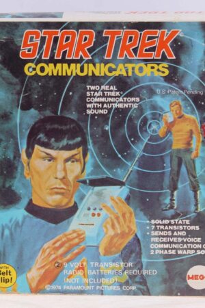Star Trek Communicators 2 Pack Star Trek Mego MIB C-8+