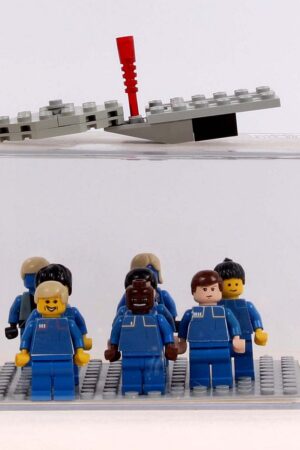 Enterprise Series Crew Star Trek Lego Like Figures Loose
