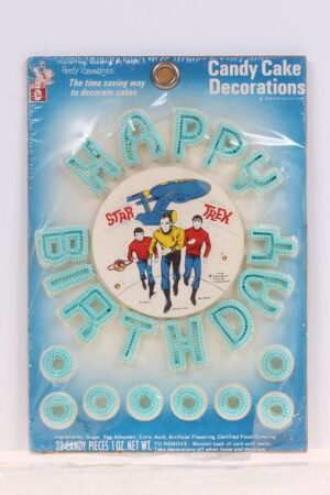 Star Trek Candy Cake Decorations Star Trek MISC MIP C-8.5+