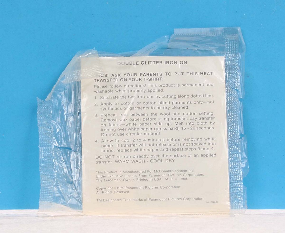 Star Trek The Motion Picture Double Glitter Iron-On Ilia Star Trek MISC MIP C-9+ - Image 2