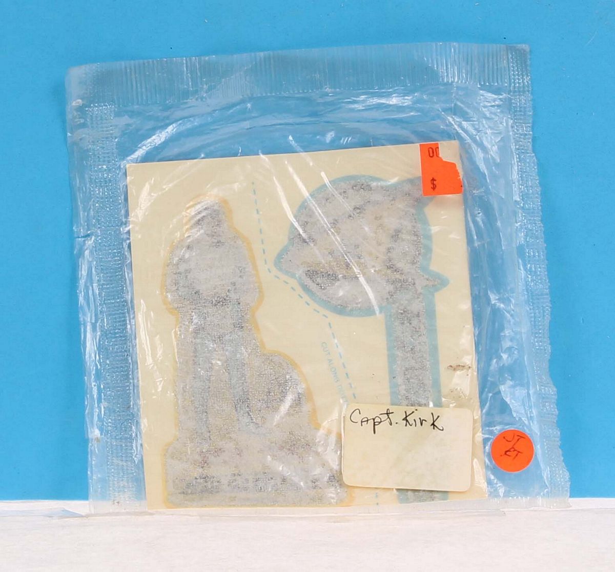 Star Trek The Motion Picture Double Glitter Iron-On Captain Kirk Star Trek MISC MIP C-9+