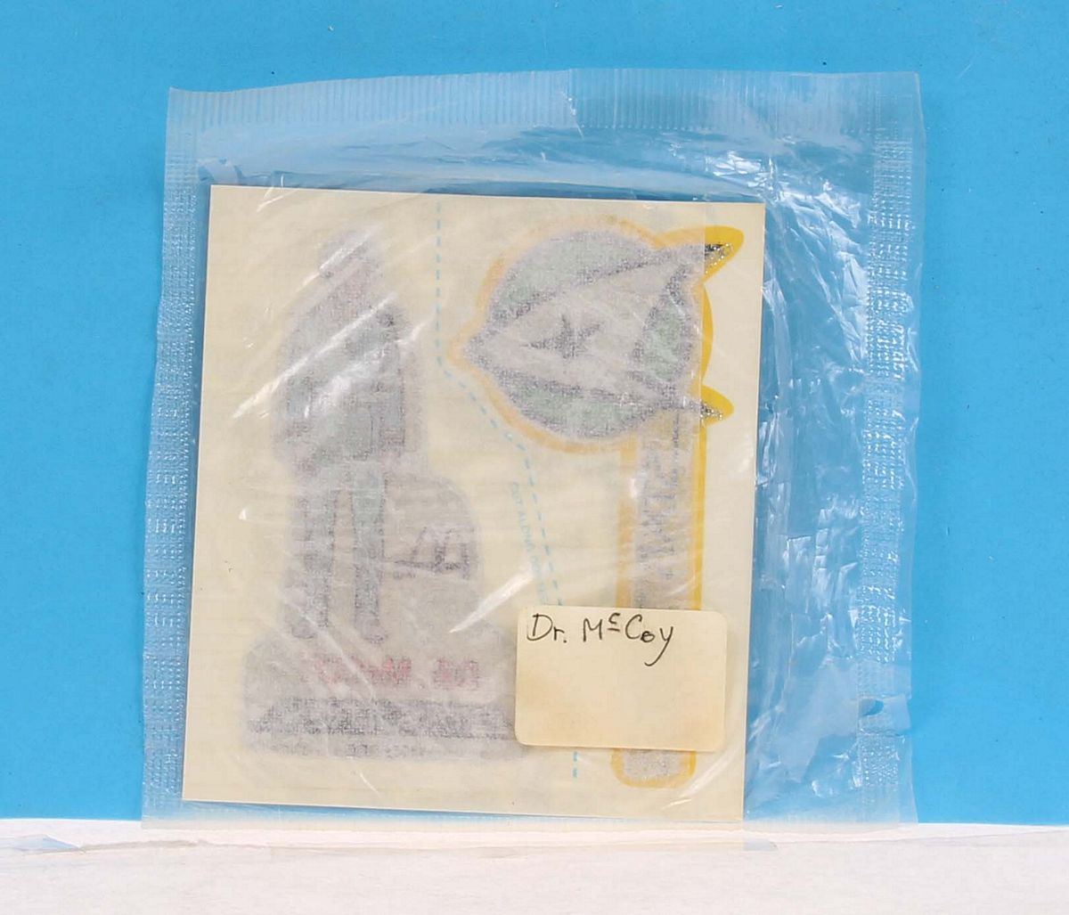 Star Trek The Motion Picture Double Glitter Iron-On Dr McCoy Star Trek MISC MIP C-9+