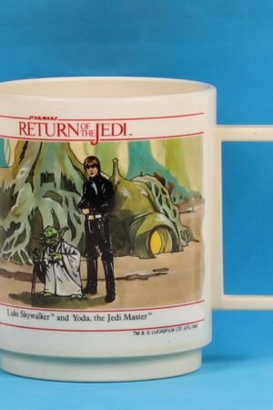 Return of the Jedi Luke Skywalker Yoda Vader Royal Guards Mug