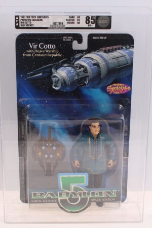 Vir Cotto Blue Outfit Babylon 5 MOC AFA 85