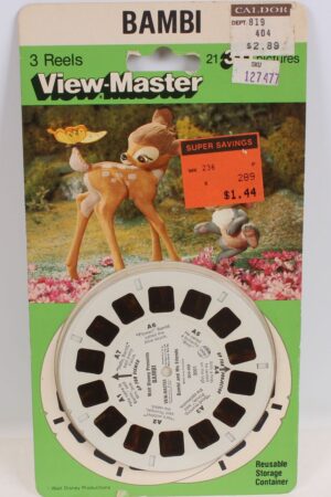 View-Master Bambi 3-D reels