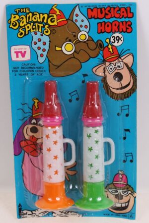 The Banana Splits Musical Horns Five and Dime Toys MIP C-9+
