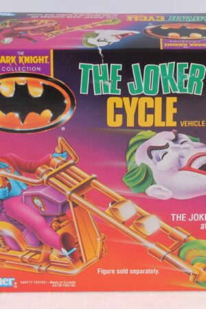 The Joker Cycle Batman Dark Knight Kenner MISB C-8.5