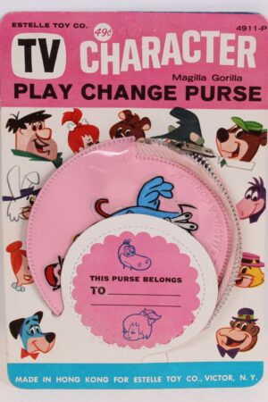 TV Character Play Change Purse Magilla Gorilla Five and Dime Toys MOC C-9+