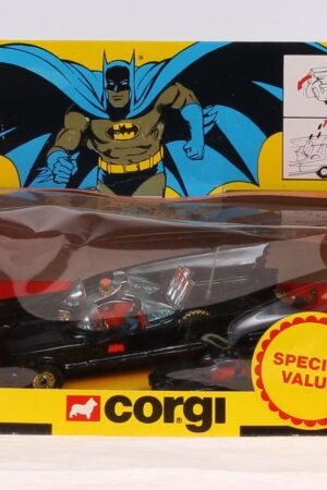 Batmobile Special Value 2 Pack Corgi Batman MIB C-8.5