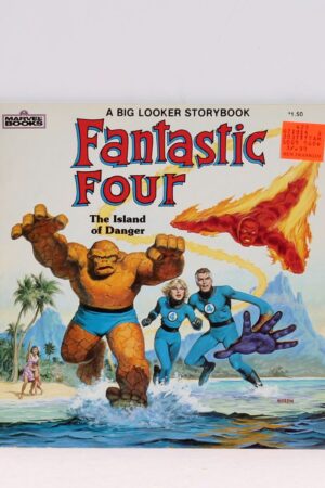 Fantastic Four The Island of Danger Big Looker Storybook