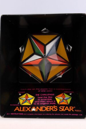 Alexander's Star Puzzle Vintage Games MISB C-9.5-