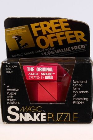 Magic Snake Puzzle Vintage Games MIB C-8.5+