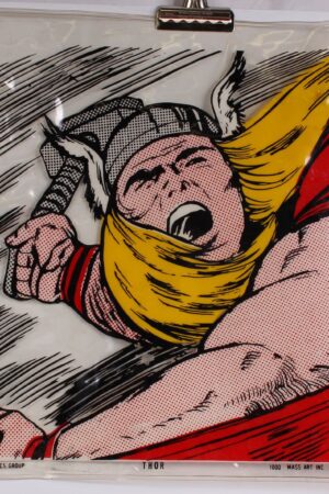 Inflatable Thor Square Pillow Mego Vintage Era Toys C-9+