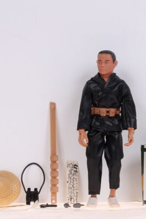 Chinese Guerilla Fighter Mego Johnny Action World War II Loose Complete C-9.5+