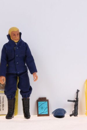 German U Boat Commander Mego Johnny Action World War II Loose Complete C-9.5+