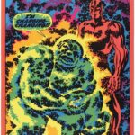 I'm Changing Silver Surfer Third Eye Blacklight Poster Mego Vintage Era Toys C-9+
