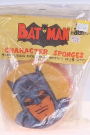 Batman Character Sponges Mego Vintage Era Toys MIP C-9+